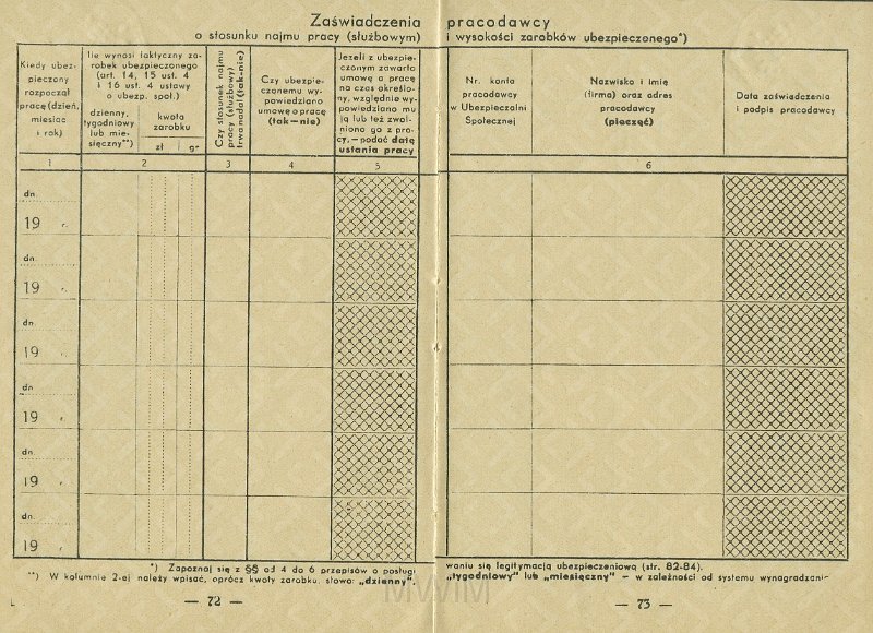 KKE 5431-39.jpg - Dok. Legitymacja ubezpieczeniowa. Legitymacja wydana przez Ubezpieczenia Społeczne w Wilnie dla Michała Katkowskiego (ur. w Taboryszkach), Wilno, 4 IV 1936 r.